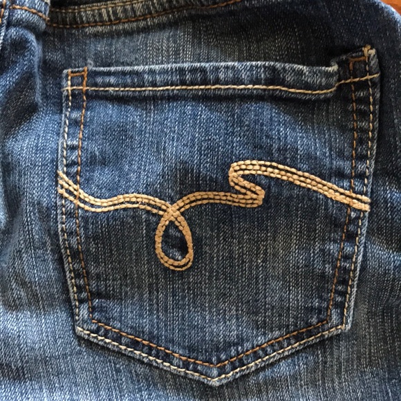 Indigo Blue Jean Maternity Shorts Size M/M - Picture 5 of 6